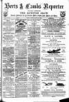 Herts & Cambs Reporter & Royston Crow Friday 29 April 1881 Page 1