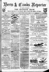 Herts & Cambs Reporter & Royston Crow Friday 19 August 1881 Page 1