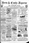Herts & Cambs Reporter & Royston Crow Friday 30 September 1881 Page 1