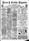 Herts & Cambs Reporter & Royston Crow Friday 27 January 1882 Page 1