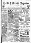 Herts & Cambs Reporter & Royston Crow Friday 03 March 1882 Page 1