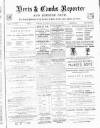 Herts & Cambs Reporter & Royston Crow Friday 23 January 1885 Page 1