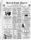 Herts & Cambs Reporter & Royston Crow Friday 06 November 1885 Page 1