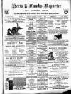 Herts & Cambs Reporter & Royston Crow Friday 08 January 1886 Page 1