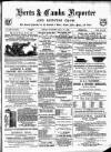 Herts & Cambs Reporter & Royston Crow Friday 28 May 1886 Page 1