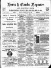 Herts & Cambs Reporter & Royston Crow Friday 25 June 1886 Page 1