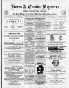 Herts & Cambs Reporter & Royston Crow Friday 01 February 1889 Page 1