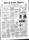 Herts & Cambs Reporter & Royston Crow Friday 22 January 1892 Page 1
