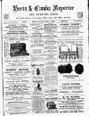 Herts & Cambs Reporter & Royston Crow Friday 06 March 1896 Page 1