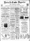 Herts & Cambs Reporter & Royston Crow Friday 23 August 1901 Page 1