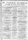 St. Pancras Guardian and Camden and Kentish Towns Reporter Saturday 06 August 1881 Page 1