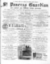 St. Pancras Guardian and Camden and Kentish Towns Reporter Saturday 04 February 1888 Page 1