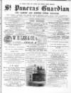 St. Pancras Guardian and Camden and Kentish Towns Reporter Saturday 25 February 1888 Page 1