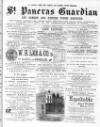 St. Pancras Guardian and Camden and Kentish Towns Reporter Saturday 17 March 1888 Page 1