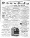 St. Pancras Guardian and Camden and Kentish Towns Reporter Saturday 31 March 1888 Page 1