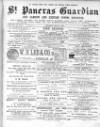St. Pancras Guardian and Camden and Kentish Towns Reporter Saturday 30 June 1888 Page 1
