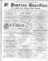 St. Pancras Guardian and Camden and Kentish Towns Reporter Saturday 06 October 1888 Page 1