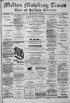 Melton Mowbray Times and Vale of Belvoir Gazette Friday 10 August 1900 Page 1