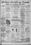 Melton Mowbray Times and Vale of Belvoir Gazette Friday 14 September 1900 Page 1