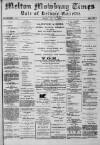 Melton Mowbray Times and Vale of Belvoir Gazette Friday 23 November 1900 Page 1