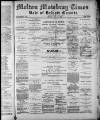 Melton Mowbray Times and Vale of Belvoir Gazette Friday 18 January 1901 Page 1