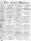 Natal Witness Saturday 13 July 1878 Page 1
