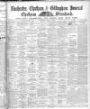 Rochester, Chatham & Gillingham Journal Wednesday 02 September 1908 Page 1