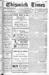 Chiswick Times Friday 29 September 1916 Page 1