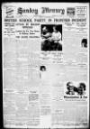Birmingham Weekly Mercury Sunday 17 September 1933 Page 1