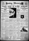 Birmingham Weekly Mercury Sunday 09 September 1934 Page 1