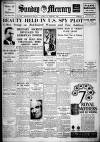 Birmingham Weekly Mercury Sunday 27 February 1938 Page 1