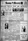 Birmingham Weekly Mercury Sunday 05 June 1938 Page 1