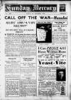 Birmingham Weekly Mercury Sunday 24 September 1939 Page 1