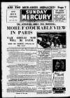 Birmingham Weekly Mercury Sunday 19 May 1940 Page 1