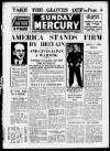Birmingham Weekly Mercury Sunday 29 September 1940 Page 1