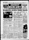 Birmingham Weekly Mercury Sunday 10 November 1940 Page 1