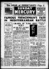 Birmingham Weekly Mercury Sunday 01 December 1940 Page 1