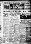 Birmingham Weekly Mercury Sunday 05 January 1941 Page 1