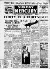 Birmingham Weekly Mercury Sunday 16 March 1941 Page 1
