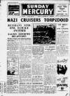 Birmingham Weekly Mercury Sunday 19 October 1941 Page 1