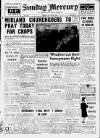 Birmingham Weekly Mercury Sunday 22 August 1948 Page 1