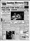 Birmingham Weekly Mercury Sunday 11 May 1952 Page 1