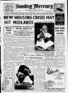 Birmingham Weekly Mercury Sunday 03 August 1952 Page 1