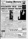 Birmingham Weekly Mercury Sunday 26 October 1952 Page 1