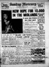 Birmingham Weekly Mercury Sunday 22 January 1956 Page 1