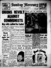 Birmingham Weekly Mercury Sunday 18 November 1956 Page 1
