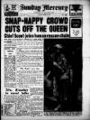 Birmingham Weekly Mercury Sunday 04 August 1957 Page 1
