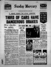 Birmingham Weekly Mercury Sunday 02 July 1967 Page 1