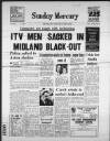Birmingham Weekly Mercury Sunday 04 August 1968 Page 1