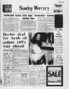 Birmingham Weekly Mercury Sunday 30 December 1973 Page 1